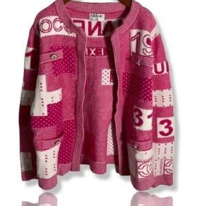 Chanel vintage cardigan sweater
